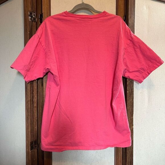 Vintage Johnny Was Pink Floral Embroidered T-Shirt - Picture 2 of 6